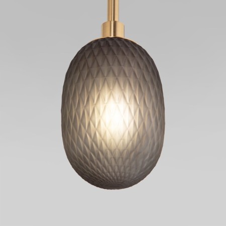 Suspended lamp Eurosvet PineApple 50266, E14, 13x40W, 700x700 mm, black color-3