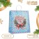 New Year. Package Paper Gift New Year craft "Magic" 32 x 17.5 x 37 cm.
