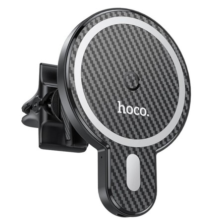 Holder for a smartphone in the Hoco CA85 Auto, with wireless charging, support for Magsafe, 15 watts-1