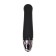 Mystim Right on Ron vibrator with electrical stimulation, 16.5 cm, silicone, black color