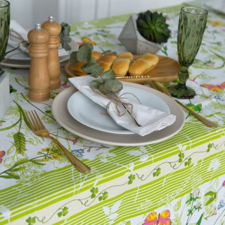 Grinding "Dolyana" Field flowers 250*144 cm, 100% cotton, matting, 164 g/m2-7