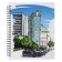 A notebook of 96 sheets in a cage on the crest "Office", a solid cover, glossy lamination, mix
