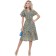 Female dress "Romantic and gentle", size 56