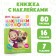 Kruzhoki stickers “Who eats what?”, 16 p., A5, Masha and the bear