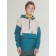 Hoody for the boy Pelican, height 116 cm, green color