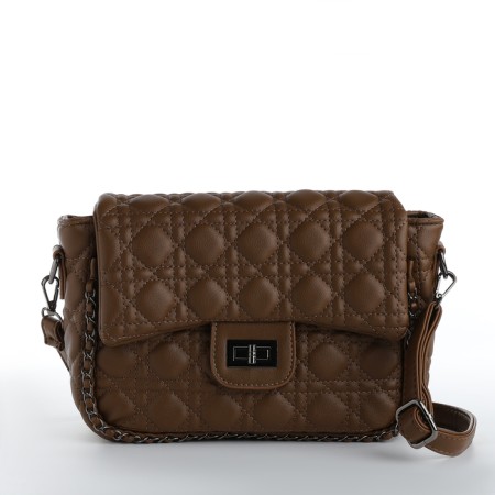 Bag-mixer on the valve, long belt, brown color-6