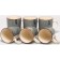 Elrington mugs “Airbrus. Light graphite ", 360 ml, 6 pcs