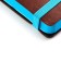 Diary of Leduced A5, 136 MEGAPOLIS Soft sheets, elastic band, artificial leather cover, colored cut, lies, black
