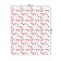 The tablecloth “Multi -colored hearts”, rectangular, Saten, size 145x180 cm