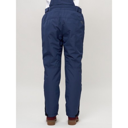 Semi-combinezone ski female, dark blue color, size 52-12