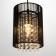 Bayerlux lamp "Arabesques" E27 40W black 15x15x20-120 cm