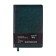 Dated diary of 2025, A5, 168 sheets in the ruler, leatherette "Nebraska", gold cut, green