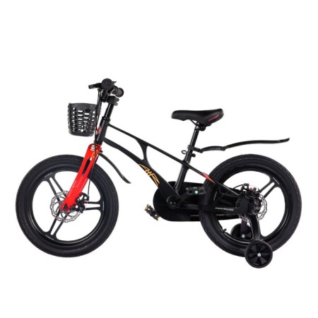 Bicycle 18 ’’ maxiscoo Air Pro, black matte color-2