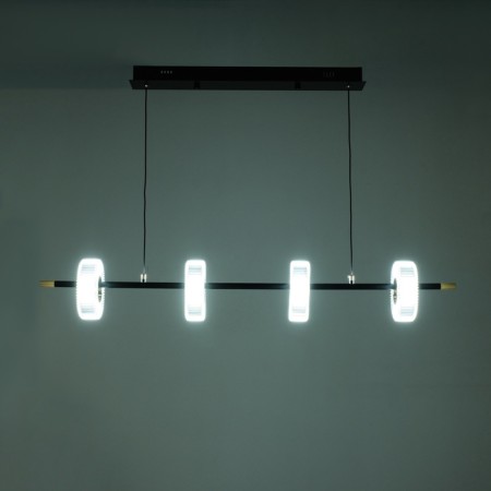Lamp with PDD "Malmo" LED 20W 3000-6000K black and gold 180x15x15-115 cm-9