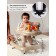 Walks of children's Amarobaby Running Baby, with an electronic game panel, brown color