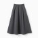 Women's skirt with Minaku pocket: safari color graphite, river 44