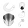 Mixer KitFort KT-3046-1, Planetarny, 1300 W, 5 l, 6 speeds, black-violet