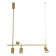 Suspended lamp AD ASTRUM IP20 LED GU10/LED 36W 520lm