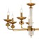 Exquisita suspension chandelier 750 mm, E14