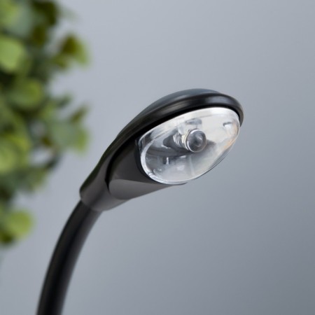 Reading lamp on the clothespin "gloss, gray" 1led 25x2x3.5 Risalux-3