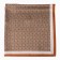 Women's scarf minku rr 70*70 cm, col. brown