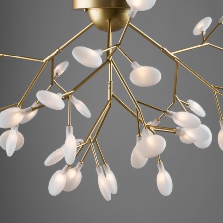 Freya FR5049CL-36G Florencia, 980x980x600 mm ceiling lamp, G4, 36x3W, Color Gold-2
