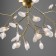 Freya FR5049CL-36G Florencia, 980x980x600 mm ceiling lamp, G4, 36x3W, Color Gold