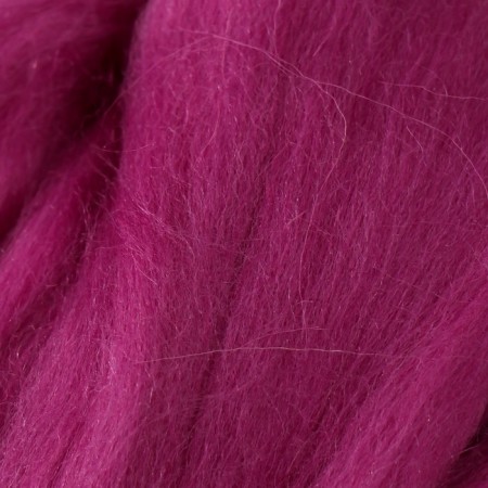 Fasting wool 100% semi-toned wool 50g (183-Pur-Pur)-2