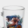New Year's glass coffee mug "Flowers and snakes", 300 ml, mix