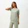 Women's costume (T -shirt, trousers) minku: enjoy olive color, size 42