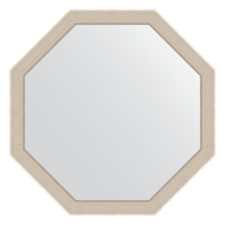 Mirror in the baguette frame, poisoned silver 52 mm, 69x69 cm