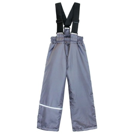 Pants are children insulated, height 152 cm, graphite color-1