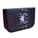 Penal 3 sections, tab inside, 140 x 210 x 40 mm, fabric, calligrata top block "Spider"