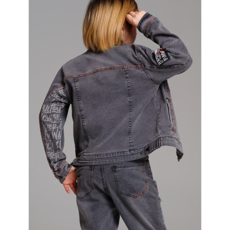 Denim jacket for a boy PlayTode, height 152 cm-3