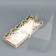 Box with a transparent lid for roll, "Gift for you", 30 x 12 x 12 cm. Confectionery packaging
