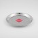 Stainless steel tray “India”, d = 30 cm, silver color
