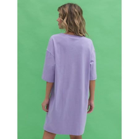 Female dress, size l, lavender color-2
