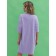 Female dress, size l, lavender color
