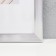 Photo frame Plastic "Mira" 20x30 cm, 641822-8, silver (plastic screen)