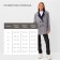 Women's jacket with contrasting collar Minaku: Casual Collection Color gray, river 52