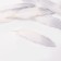 Feathers for decor, silver partial color, 13-15 cm 10 pcs
