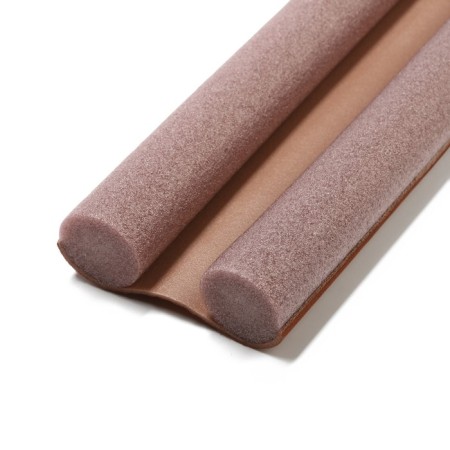 Protection against draft and dust of the tundra, 95x10 cm, brown color-3