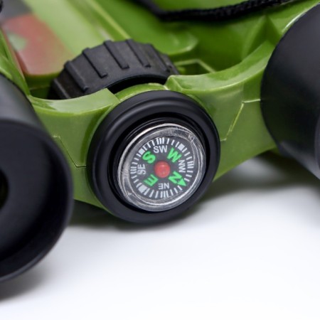 Binoculars 4x, children, plastic, rubber, mix, 10x11 cm-4