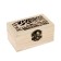 Casket wood for painting to love 6x10x5 cm