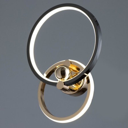 Bra "Huifi" 29W Led Chrome gold 26x9.5x25cm-1