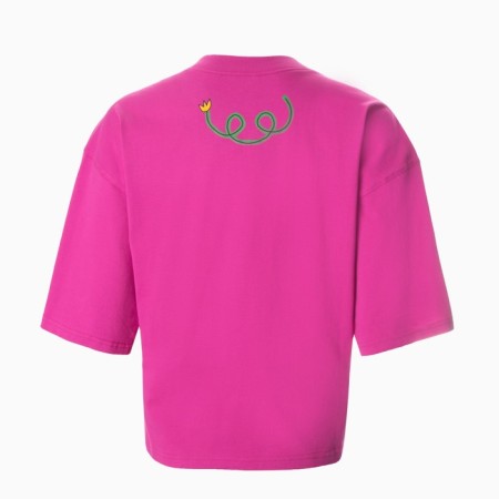 Women's T -shirt, Fuchsia color, size 46-9