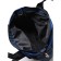 Women's bag 12822, 28x34x12 cm, textiles, 1 depth, blue