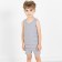 T-shirt for boy Basic, height 98-104 cm, gray color