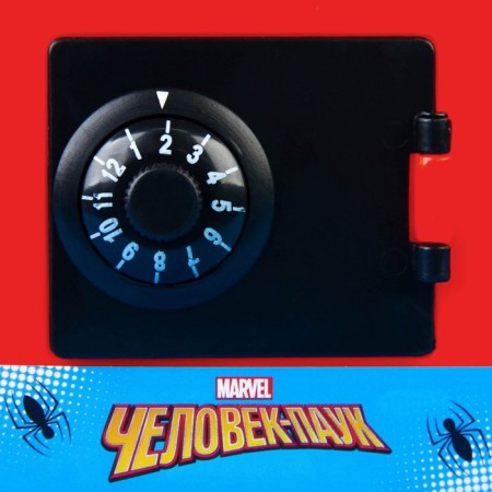 Piggy bank safe, 8.8 cm x 7.5 cm x 8.8 cm "Spider-Men", Spider-Man-6