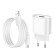 Network charger HOCO C109A, 1 USB, 18 W, QC, Type -C cable - USB, 1 m, white
